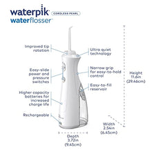 Waterpik - Cordless Pearl Rechargeable Portable Water Flosser for Teeth,