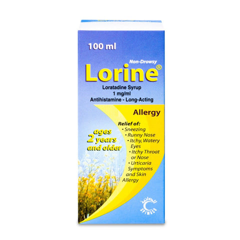 Lorine 5mg/5ml 100ml Syrup