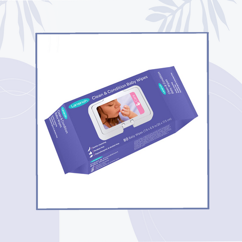 Lansinoh - Clean and Condition Baby Wipes