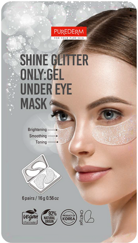 Purederm - Glitter Under eye Gel Mask