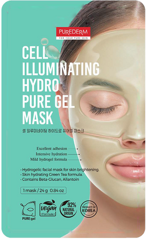 Purederm - Cell illuminating hydro pure Gel Mask