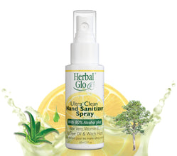 Herbal Glo - ultra clean hand sanitizer spray