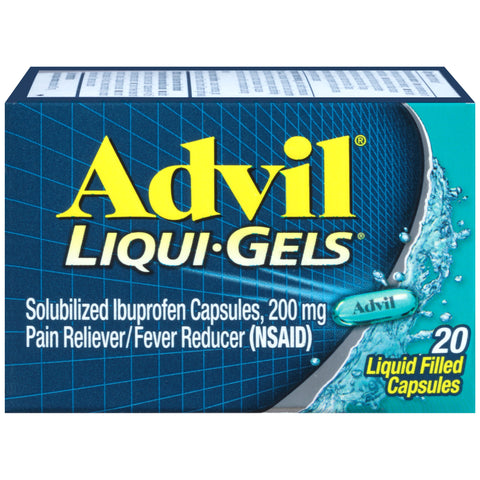 Advil Liquigel 200Mg 32Capsules